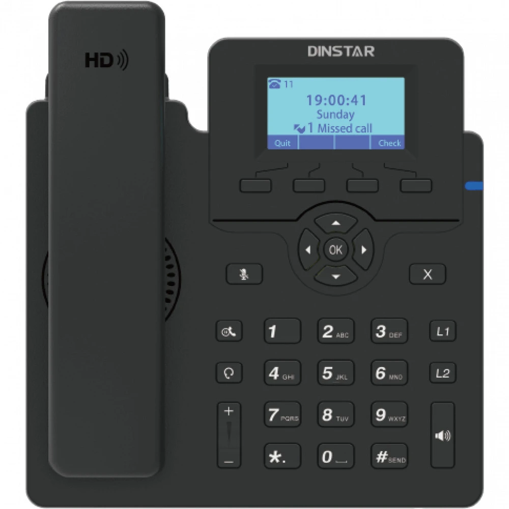 IP Телефон DINSTAR C60UP Поддержка PoE