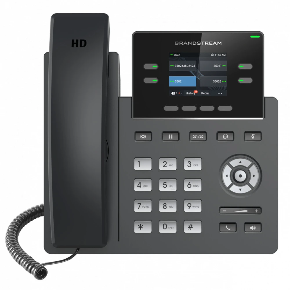 IP Телефон Grandstream GRP2612P GRP-2612P Поддержка PoE