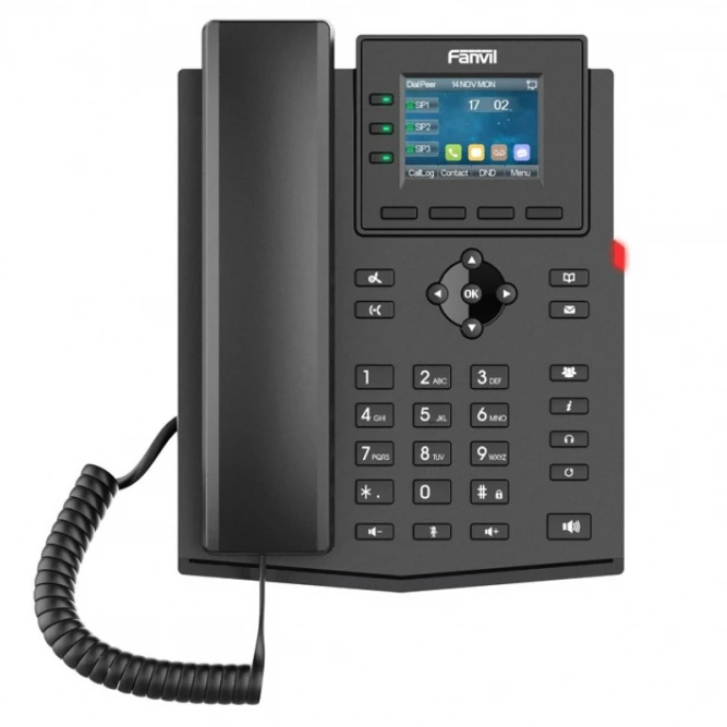 IP Телефон Fanvil X303P Поддержка PoE