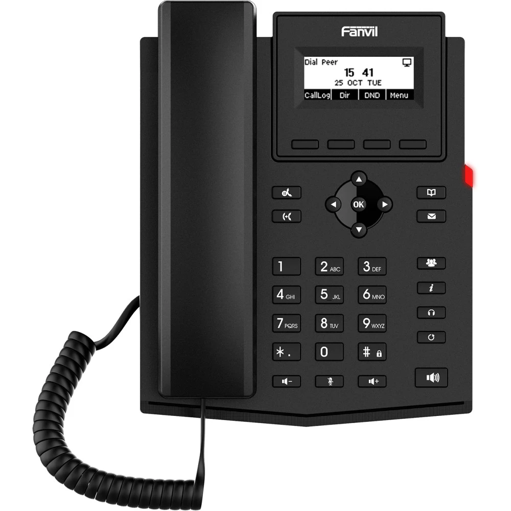 IP Телефон Fanvil X301P Поддержка PoE