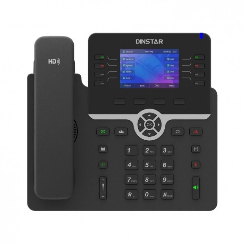 IP Телефон DINSTAR C64GP Поддержка PoE