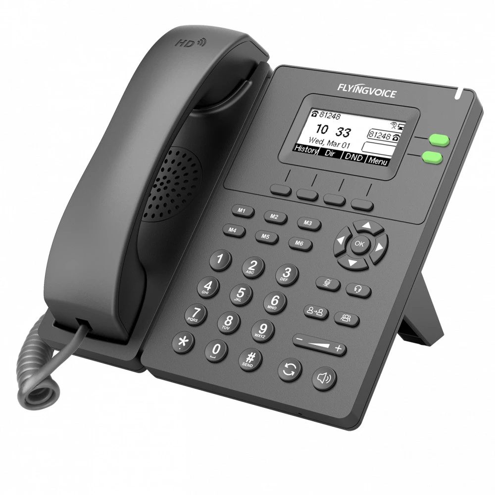 IP Телефон Flyingvoice P20G Поддержка PoE