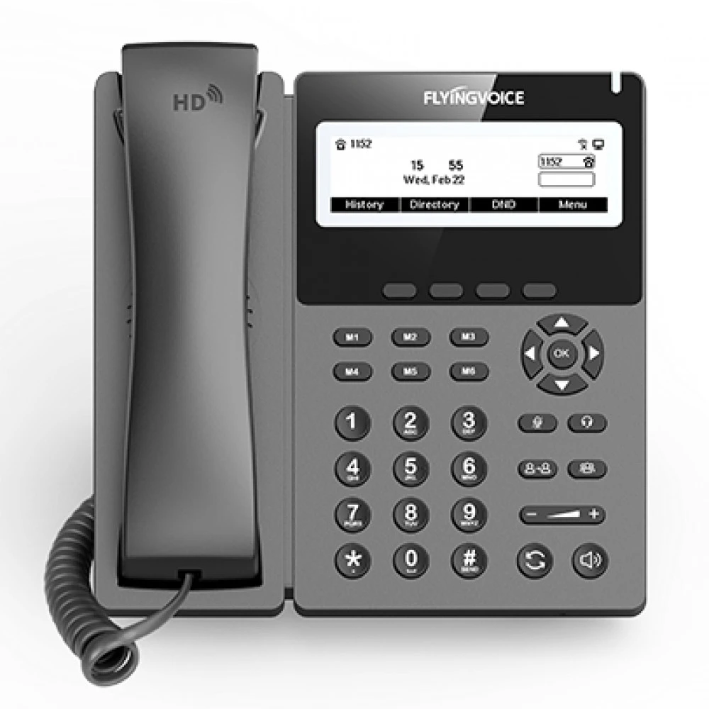 IP Телефон Flyingvoice P22P Поддержка PoE