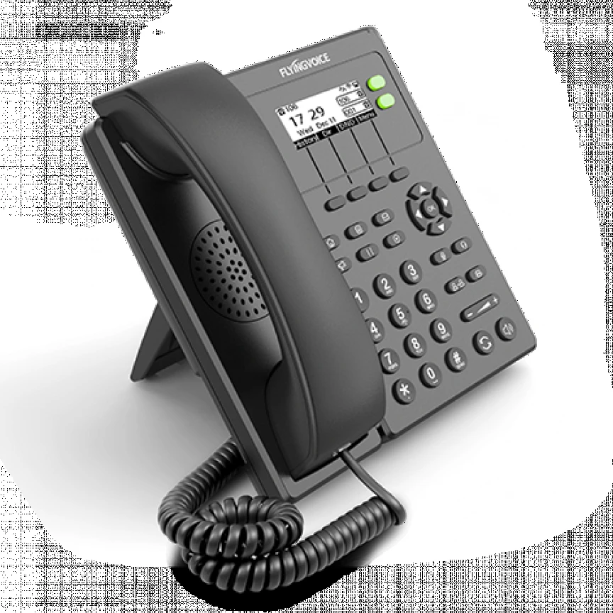 IP Телефон Flyingvoice FIP10 черный
