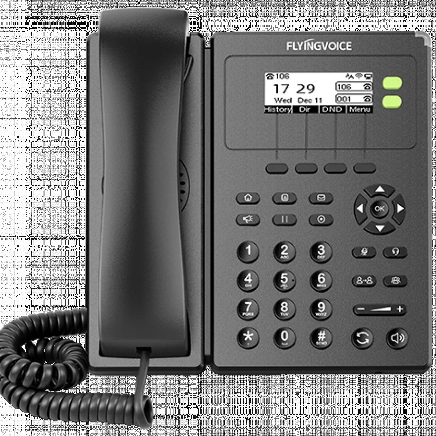 IP Телефон Flyingvoice FIP10 черный
