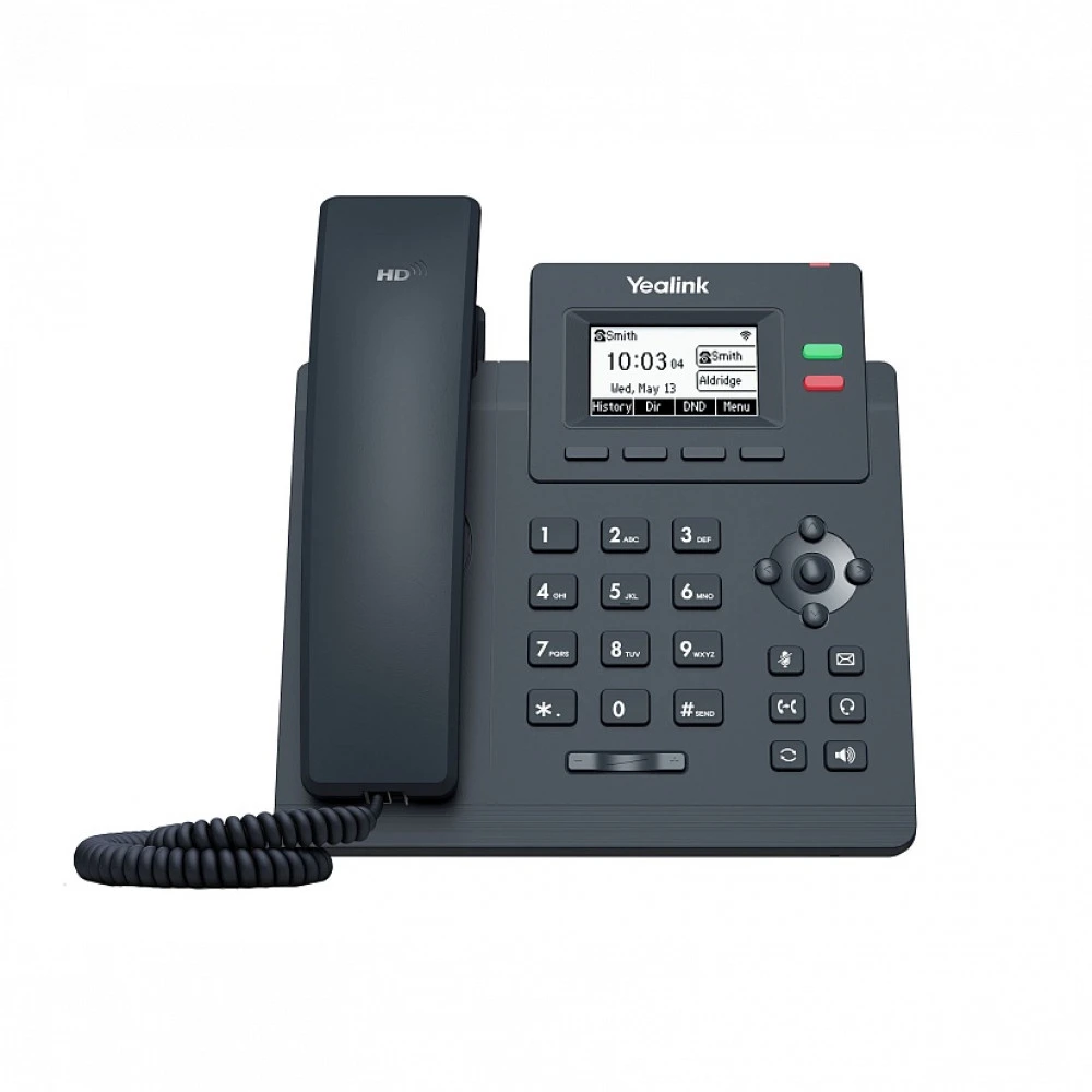 IP Телефон Yealink SIP-T31W Поддержка PoE