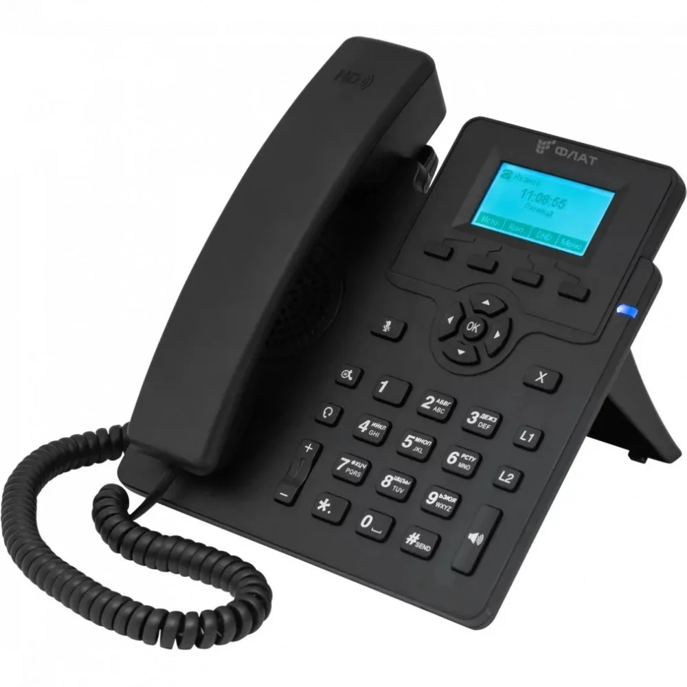 IP Телефон Flat PHONE C10/RU FLAT-PHONE-C10/RU Поддержка PoE