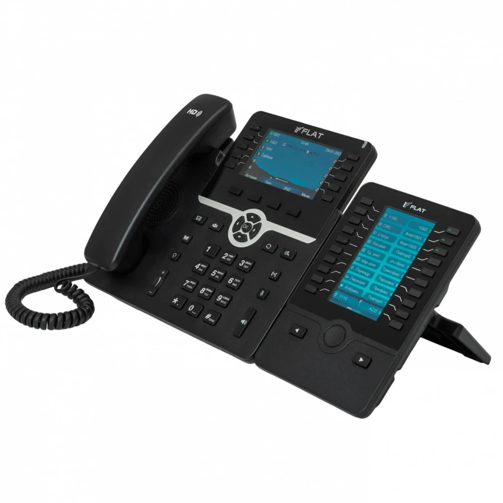 IP Телефон Flat PHONE-B10 FLAT-PHONE-B10 Поддержка PoE