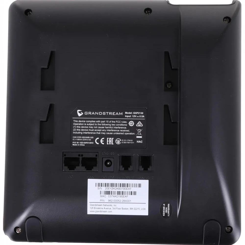 IP Телефон Grandstream GXP-2130 Поддержка PoE