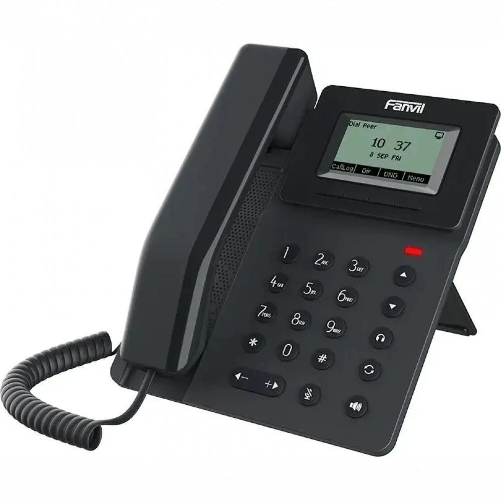 IP Телефон Fanvil V50P черный Поддержка PoE