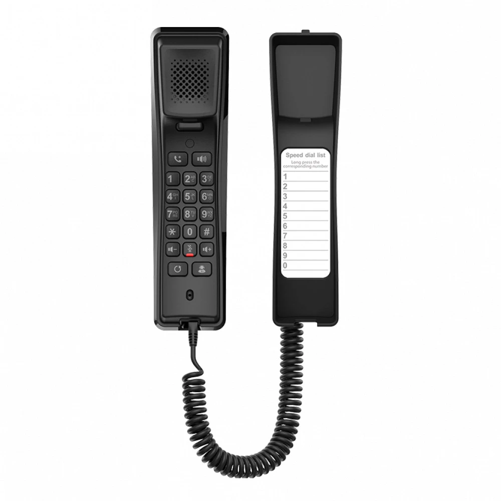 IP Телефон Fanvil H2U black Поддержка PoE