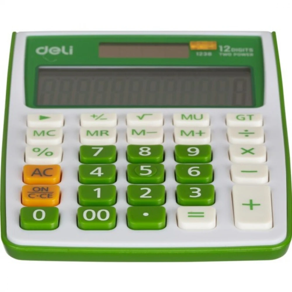 Калькулятор deli E1238/GRN