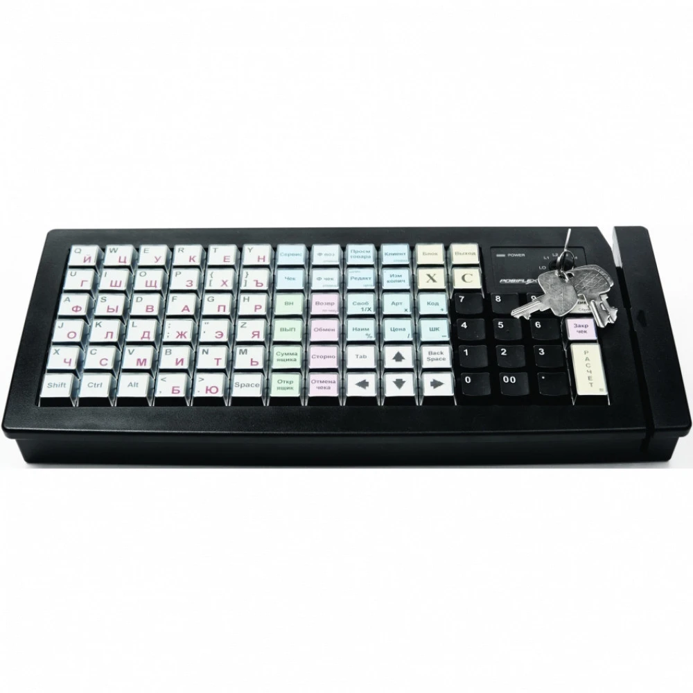 Опция к POS терминалам Posiflex KB-6600U-B