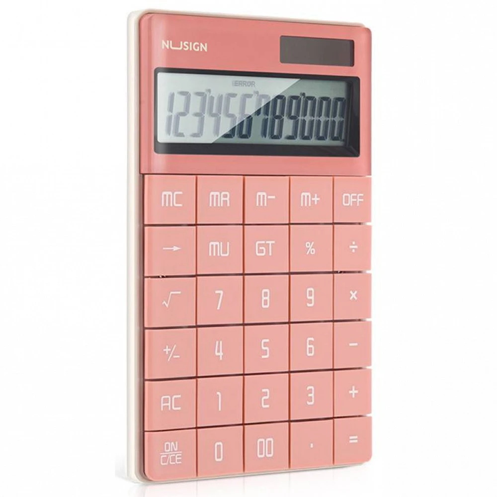 Калькулятор deli Nusign ENS041PINK