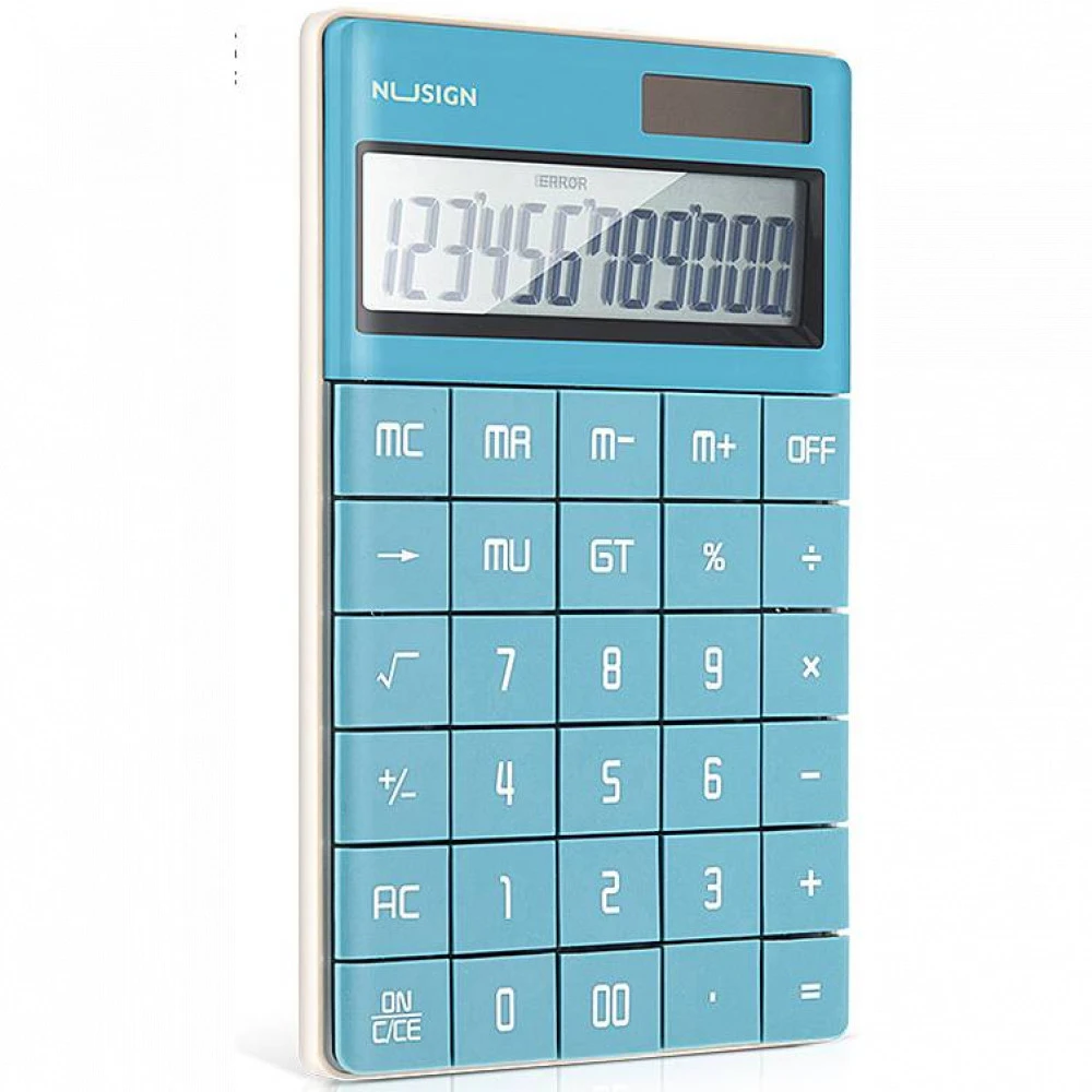 Калькулятор deli Nusign ENS041BLUE