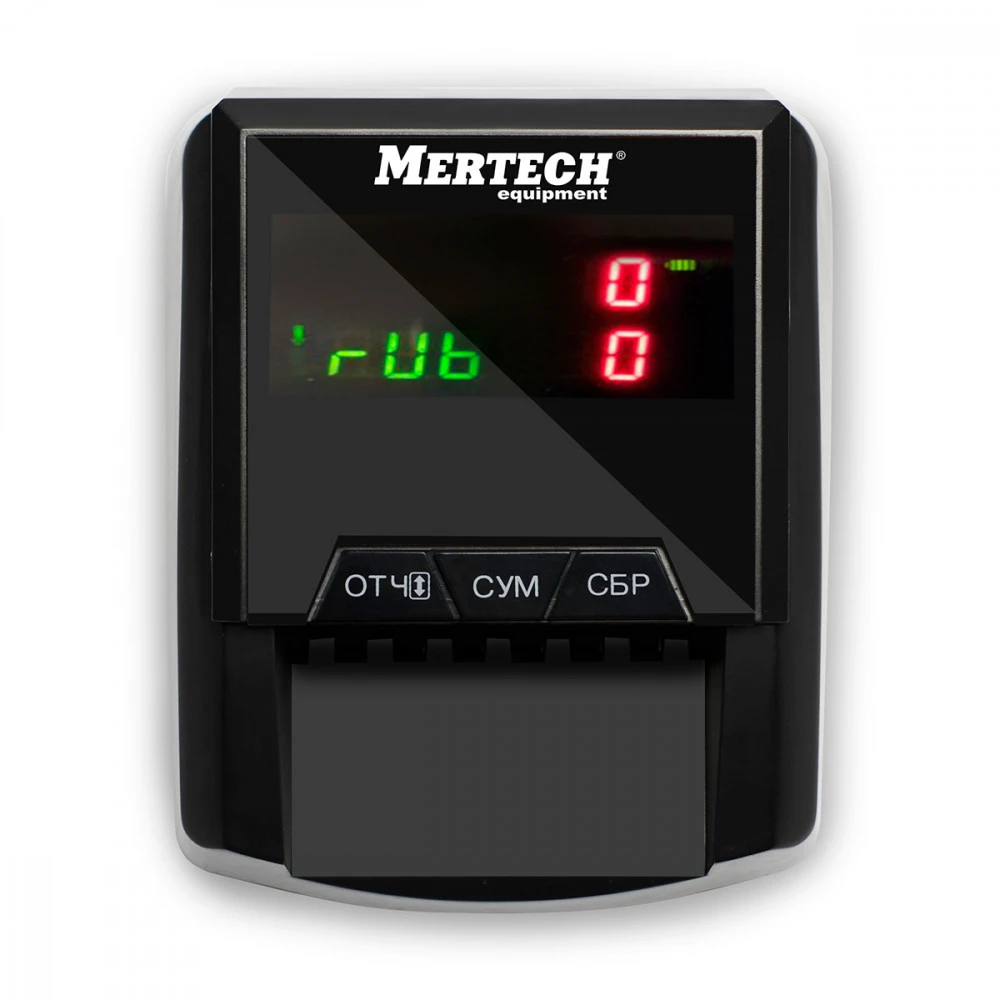 Детектор банкнот Mertech D-20A Flash Pro LED с АКБ Mertech5053