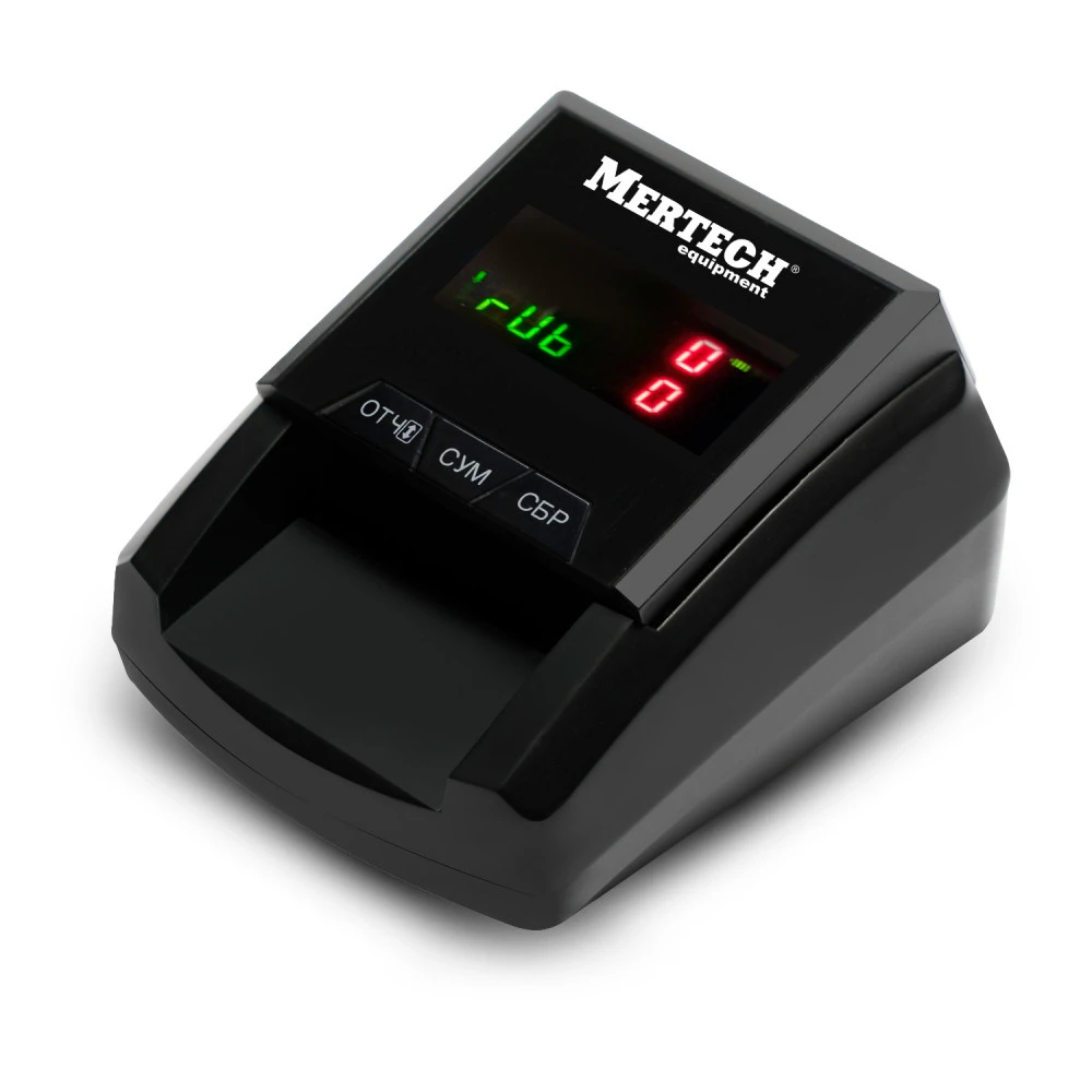Детектор банкнот Mertech D-20A Flash Pro LED с АКБ Mertech5053