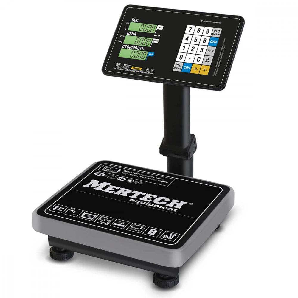 Торговые весы Mertech M-ER 333 ACPU-60.20 M-ER3167