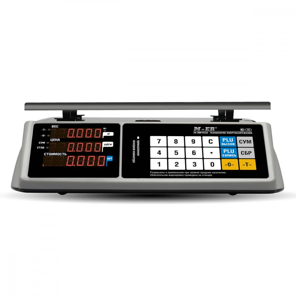 Торговые весы Mertech M-ER 328 AC-15.2 "TOUCH-M" M-ER3159