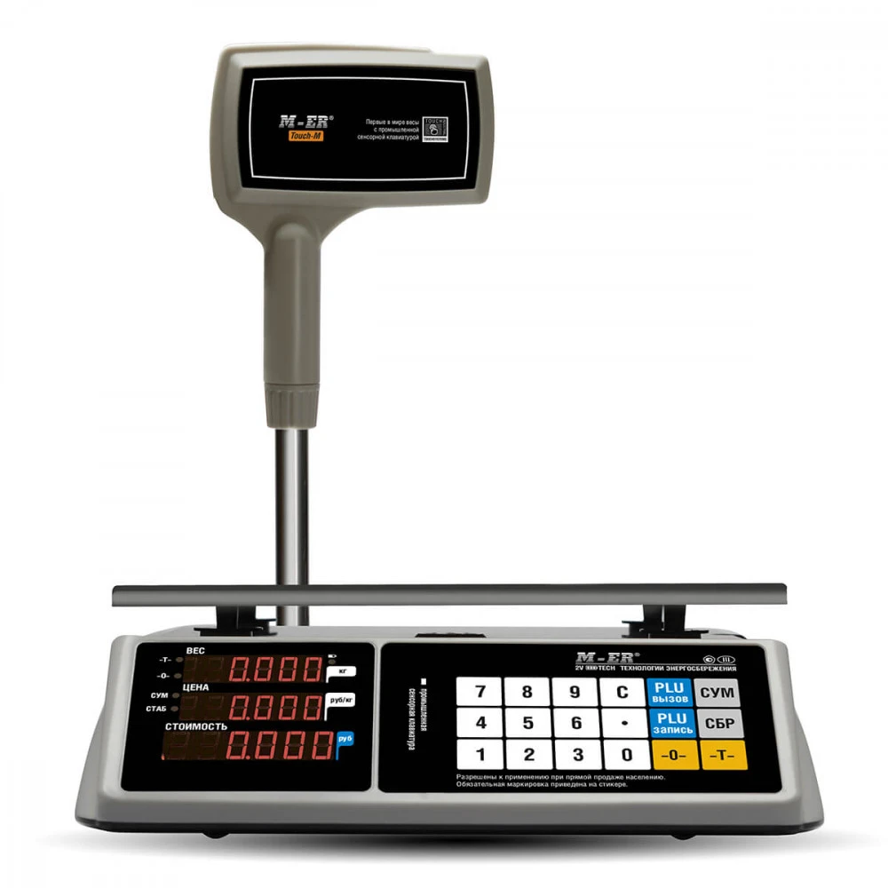 Торговые весы Mertech M-ER 328 ACPX-15.2 "TOUCH-M" M-ER3156