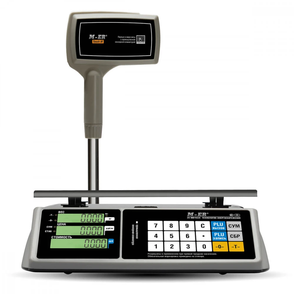 Торговые весы Mertech M-ER 328 ACPX-32.5 "TOUCH-M" M-ER3126
