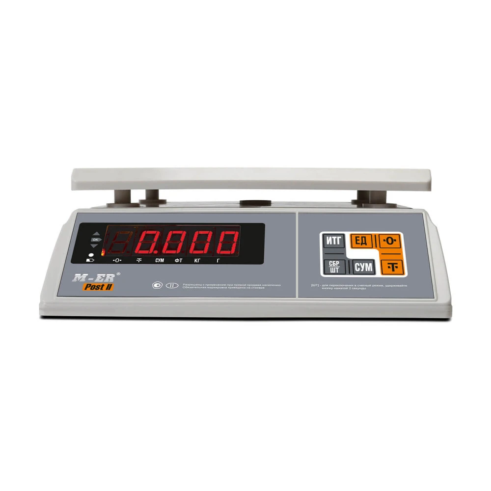 Торговые весы Mertech M-ER 326 AFU-3.01 "Post II" M-ER3100