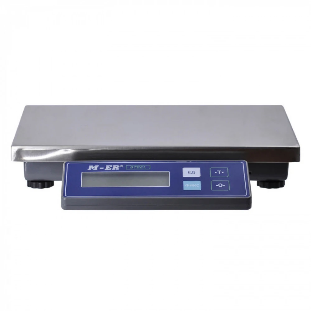 Торговые весы Mertech M-ER 224 FU-15.2 STEEL LCD USB