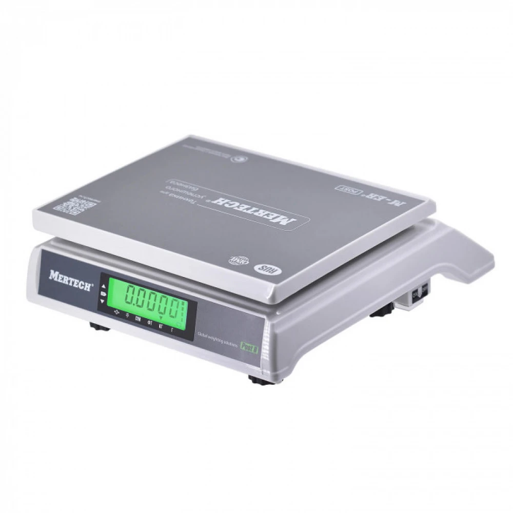 Торговые весы Mertech Порционные M-ER 326 AFU-15.1 Post II LCD USB-COM (двойной дисплей) 3866