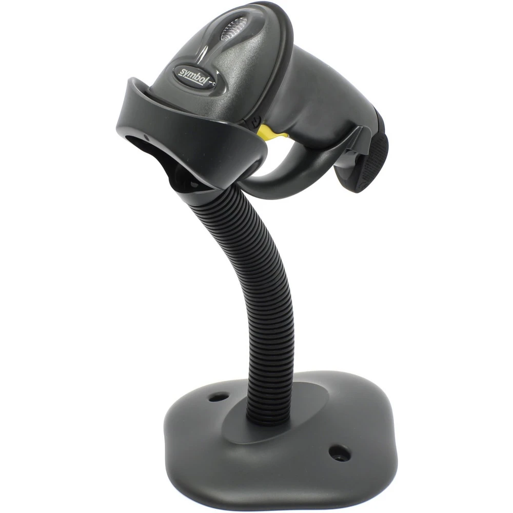 Сканер штрихкода Zebra LS2208 LS2208-SR20007R-UR Ручной проводной, 1D, USB, Черный