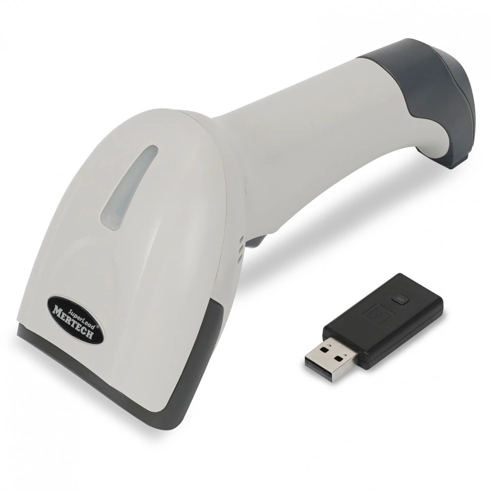 Сканер штрихкода Mertech CL-2310 HR P2D SUPERLEAD USB White Mertech4839 Ручной беспроводной, 2D, USB-COM, USB-HID, Белый
