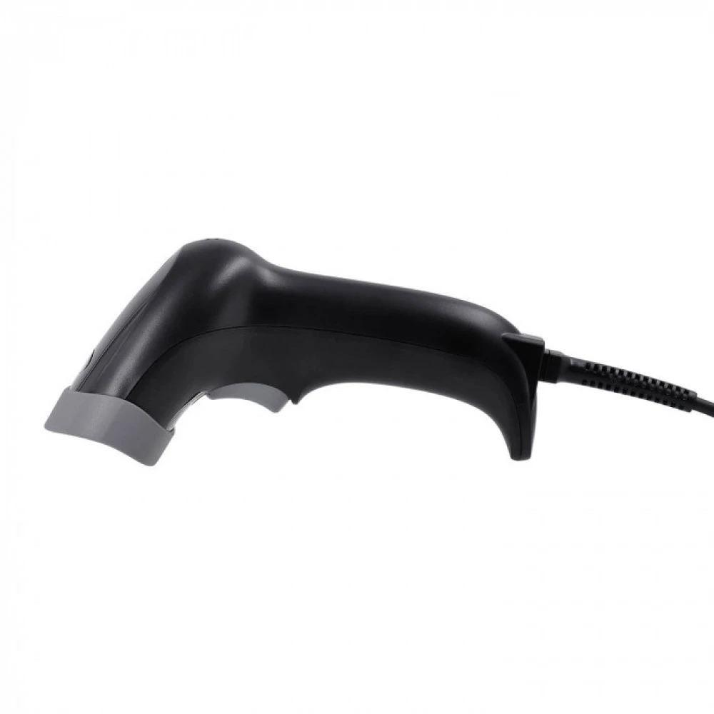 Сканер штрихкода Mertech 1300 P2D Black 4876 Ручной проводной, 2D, USB-COM, USB-HID, Черный