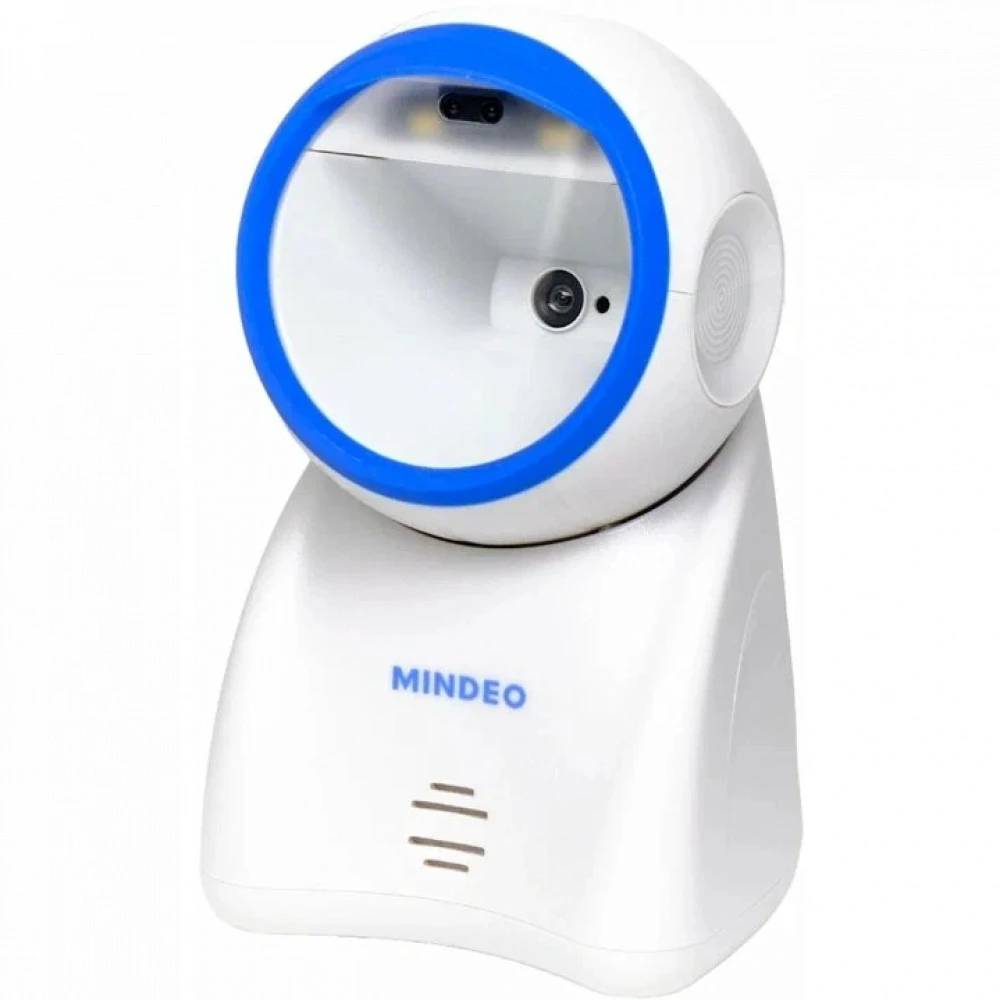 Сканер штрихкода Mindeo MP725AT WHITE MP725AT_WHITE Стационарный, 1D/2D, USB, Com (RS232), Белый