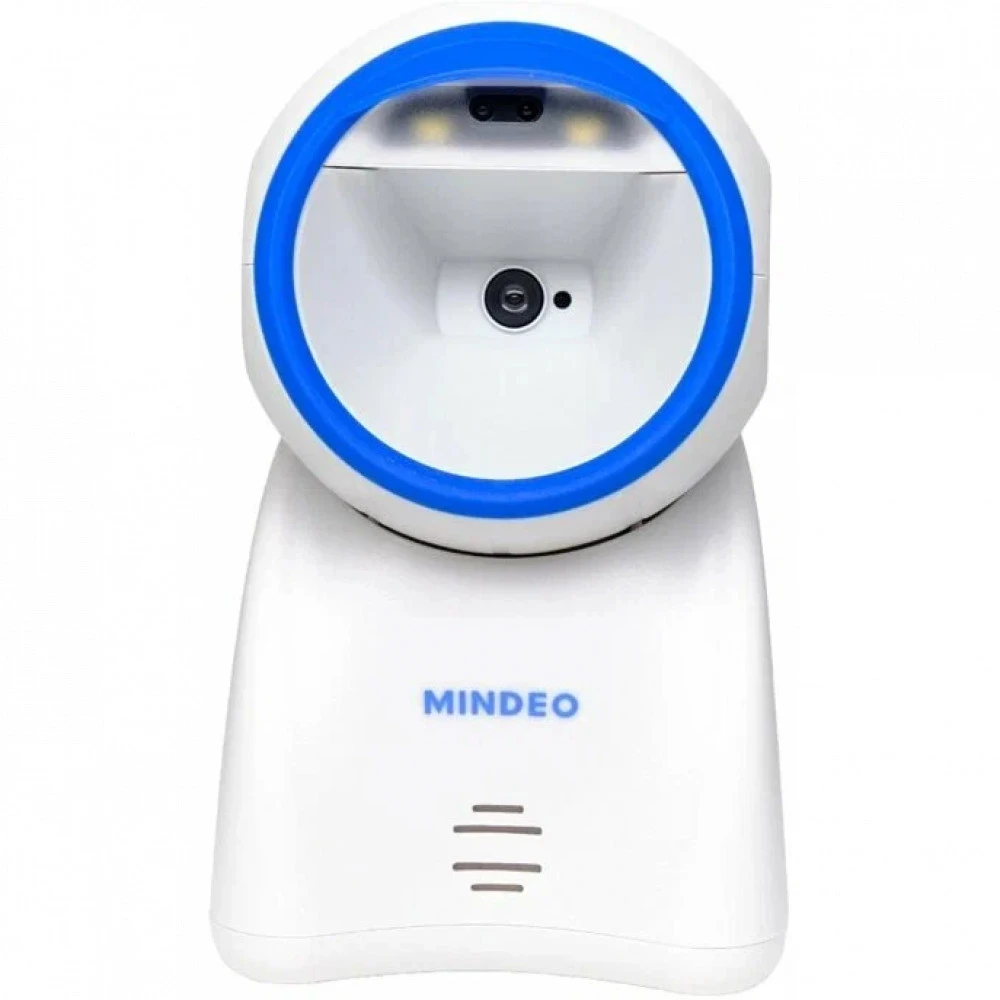 Сканер штрихкода Mindeo MP725AT WHITE MP725AT_WHITE Стационарный, 1D/2D, USB, Com (RS232), Белый