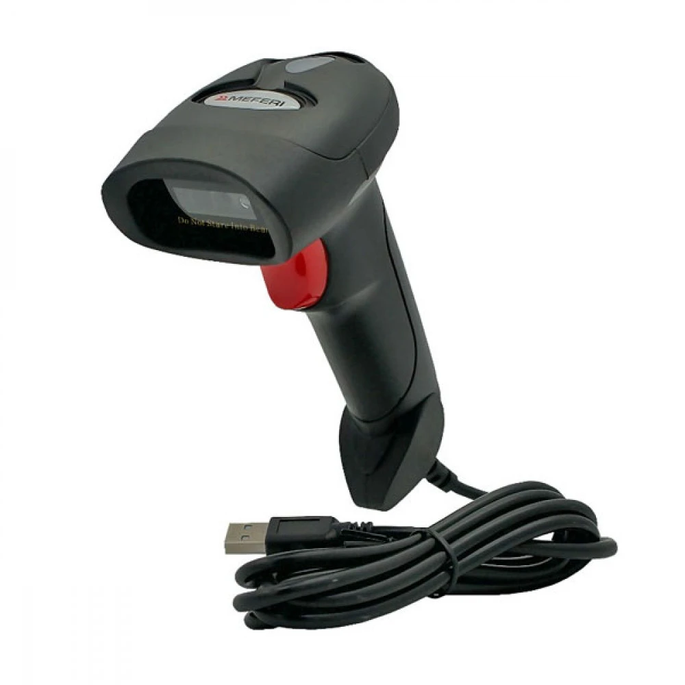 Сканер штрихкода Meferi MS25C-HL5OWWST Ручной проводной, 2D, USB, Черный