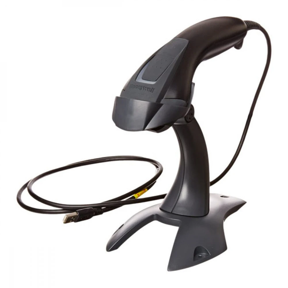Сканер штрихкода Honeywell 1400GSR-2USB-1 Ручной проводной, 2D, USB, Черно-серый