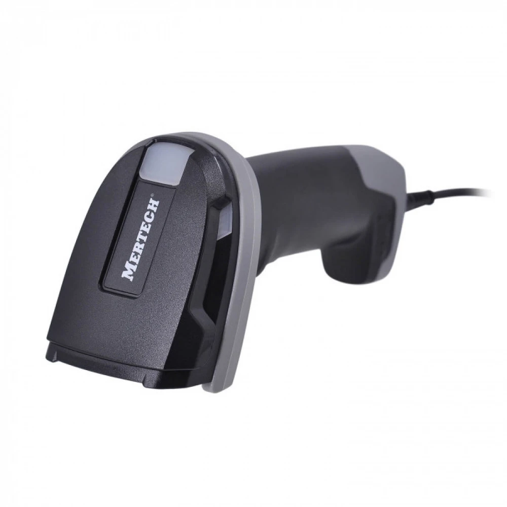 Сканер штрихкода Mertech Проводной 2420 P2D USB, USB эмуляция RS232 black Mer4231 Ручной проводной, 2D, USB, Черный