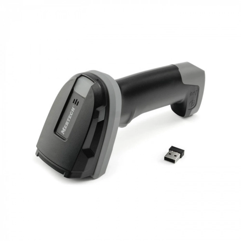 Сканер штрихкода Mertech CL-2420 BLE SPP Dongle P2D USB Black Ручной беспроводной, 1D/2D, USB, Черно-серый