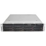 Сервер Supermicro CSE-825TQ-563LPB/X10SRI-F SMR0111 2U Rack, Xeon E5-2620 v4, 2100 МГц, 8, 20, 1 x 16 ГБ, LFF 3.5"