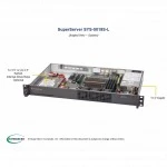 Серверная платформа Supermicro SuperServer 1U 5019S-L SYS-5019S-L Rack (1U)