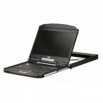 KVM-переключатель ATEN Ultra Short Depth Single Rail WideScreen LCD Console CL3100NX-ATA-RG