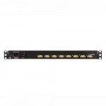 KVM-переключатель ATEN 8-Port PS/2-USB VGA Single Rail WideScreen LCD KVM Switch CL3108NX-ATA-RG