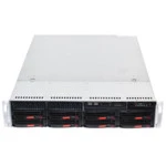 Сервер Supermicro Сервер Supermicro CSE-825TQ-R720LPB/ X10DRi-T4+ SMR0059 (2U Rack, Xeon E5-2690 v3, 2600 МГц, 12, 30, 12 x 32 ГБ, SFF + LFF  2.5" + 3.5")
