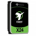 Серверный жесткий диск Seagate HDD Server Exos X24 512E/4KN ST24000NM007H HDD, 3,5 LFF, 24 ТБ, SAS