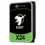 Серверный жесткий диск Seagate HDD Server Exos X24 512E/4KN ST24000NM007H HDD, 3,5 LFF, 24 ТБ, SAS