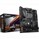 Материнская плата Gigabyte B550 Aorus Elite AX V2 rev. 1.0 ATX, AMD AM4