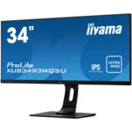 Монитор IIYAMA XUB3493WQSU-B1 34 ", IPS, Ultra-Wide QHD 3440x1440 (21:9), 75 Гц