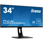 Монитор IIYAMA XUB3493WQSU-B1 34 ", IPS, Ultra-Wide QHD 3440x1440 (21:9), 75 Гц