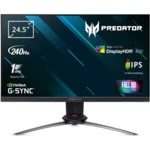 Монитор Acer Predator XB253QGXbmiiprzx UM.KX3EE.X07 (24.5 ", IPS, Full HD 1920x1080 (16:9), 240 Гц)