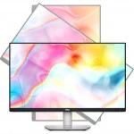 Монитор Dell S2722QC 2722-7616 27 ", IPS, 4K UHD 3840x2160 (16:9), 60 Гц