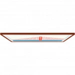 Опция к телевизору Samsung Дополнительная рамка для The Frame 65" 2021 (красный) VG-SCFA65TRCRU